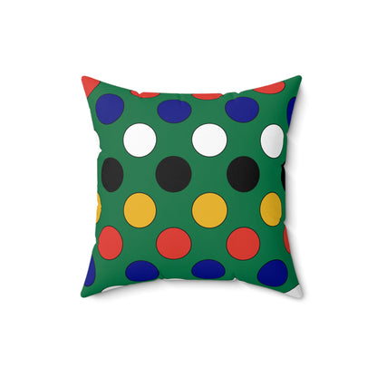 South Africa Retro Polka Dots Cushion Pillow