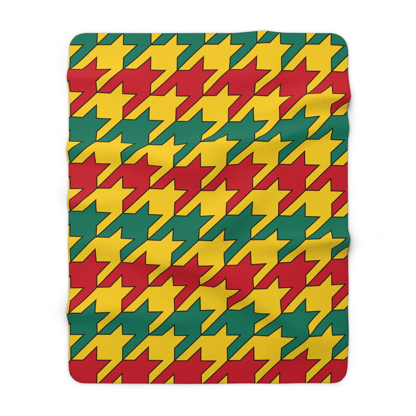 Cameroon Retro Houndstooth Blanket Throw