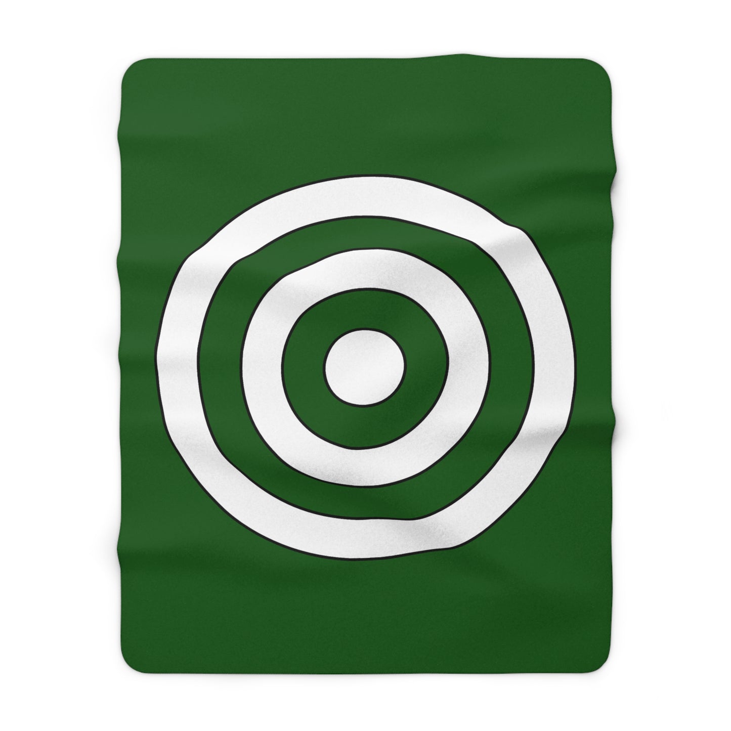 Pakistan Retro Target Blanket Throw