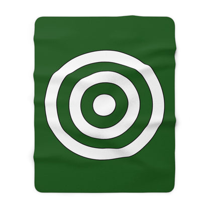 Pakistan Retro Target Blanket Throw