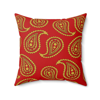 Montenegro Retro Paisley Cushion Pillow