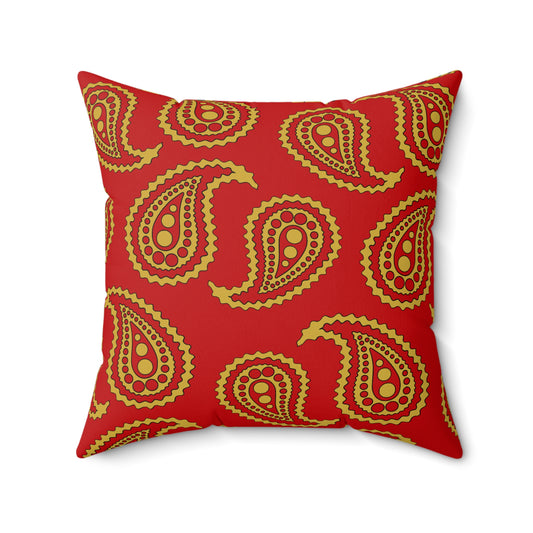 Montenegro Retro Paisley Cushion Pillow
