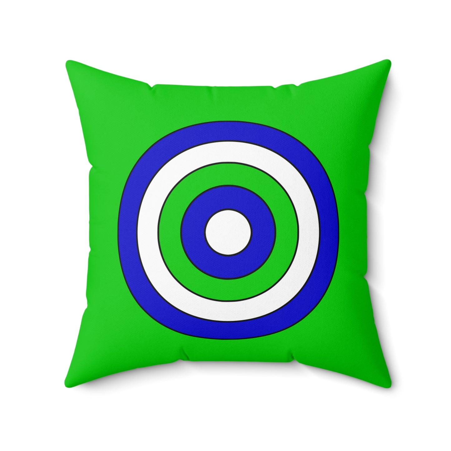 Sierra Leone Retro Target Cushion Pillow