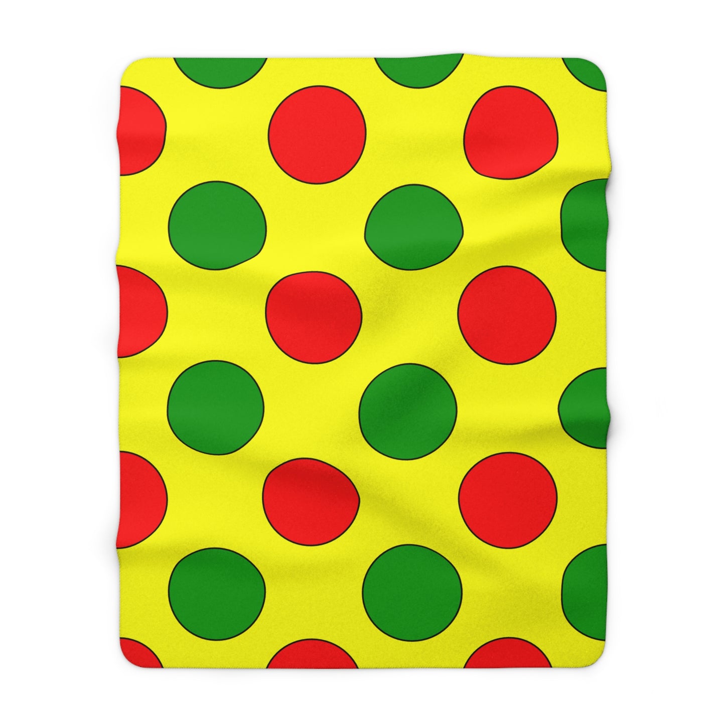 Mali Retro Polka Dots Blanket Throw