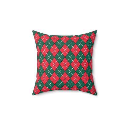 Bangladesh Retro Argyle Cushion Pillow