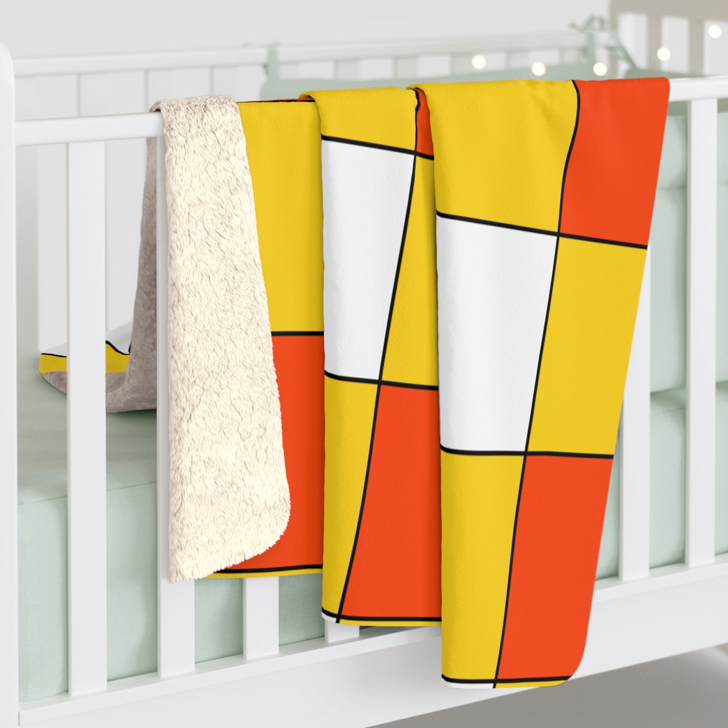 Bhutan Retro Check Blanket Throw