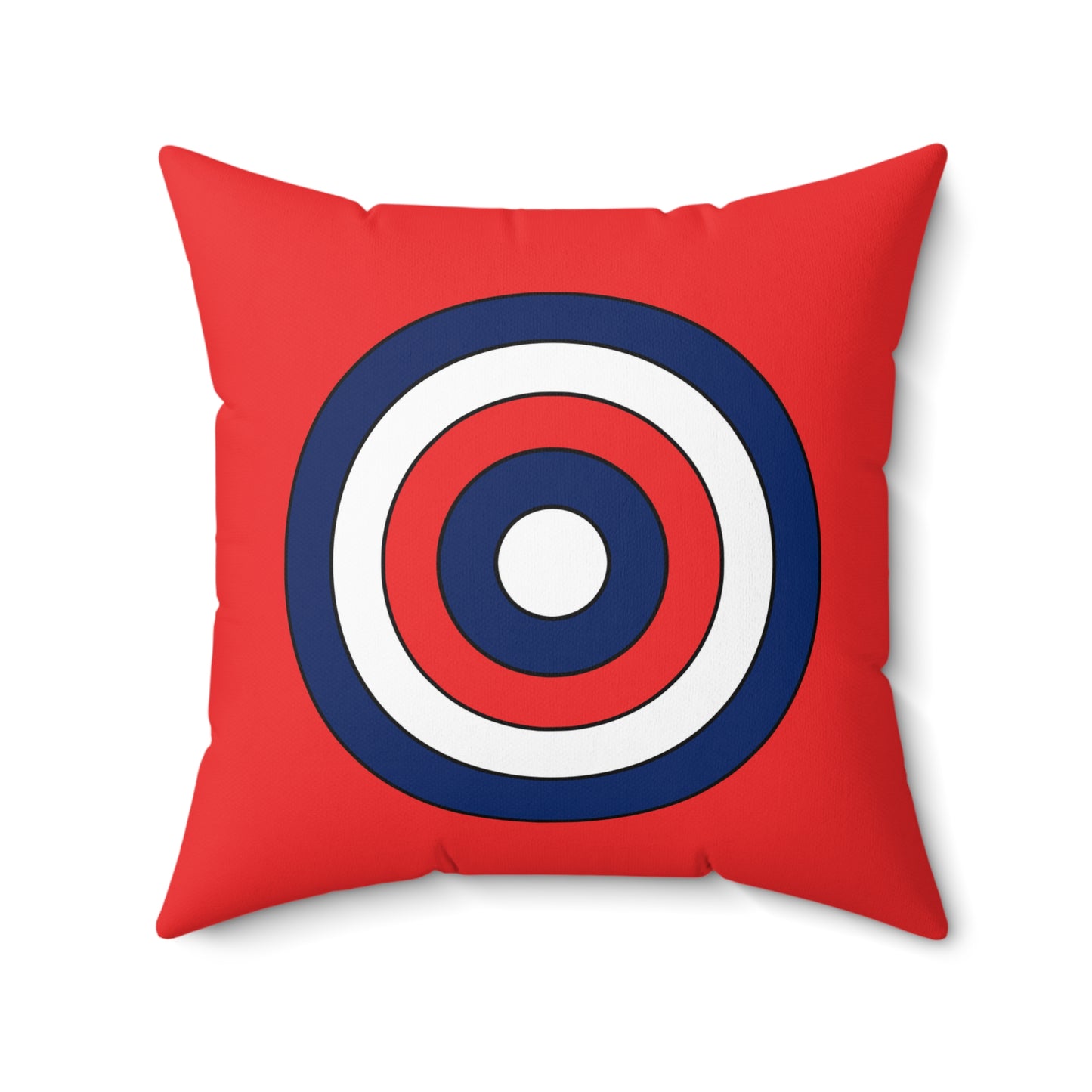 Svalbard And Jan Mayen Retro Target Cushion Pillow