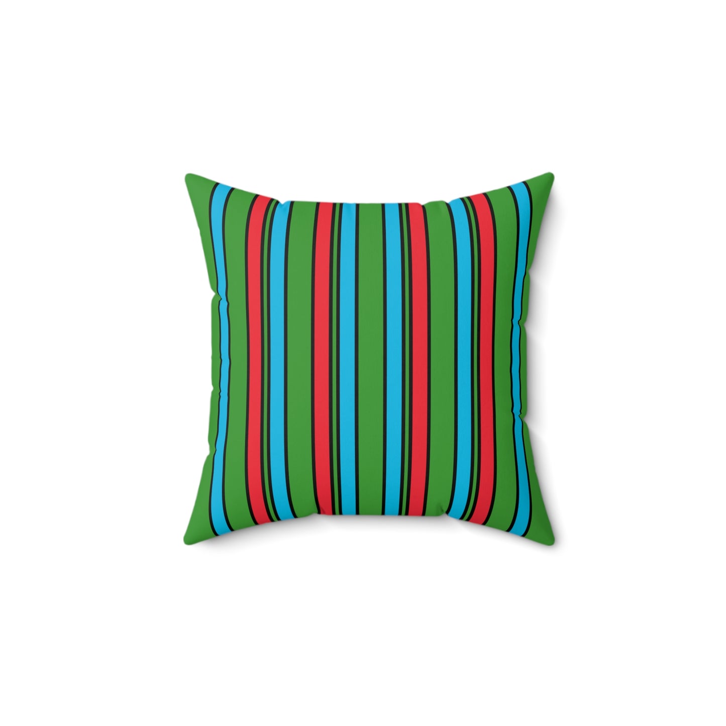 Azerbaijan Retro Stripes Cushion Pillow