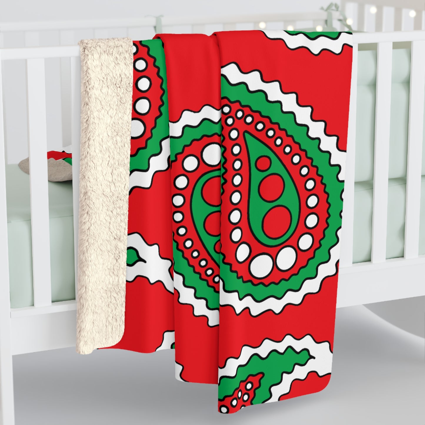 Lebanon Retro Paisley Blanket Throw