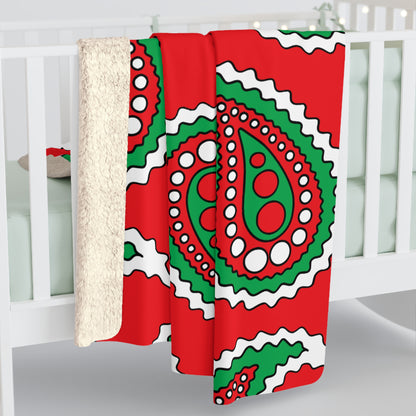 Lebanon Retro Paisley Blanket Throw