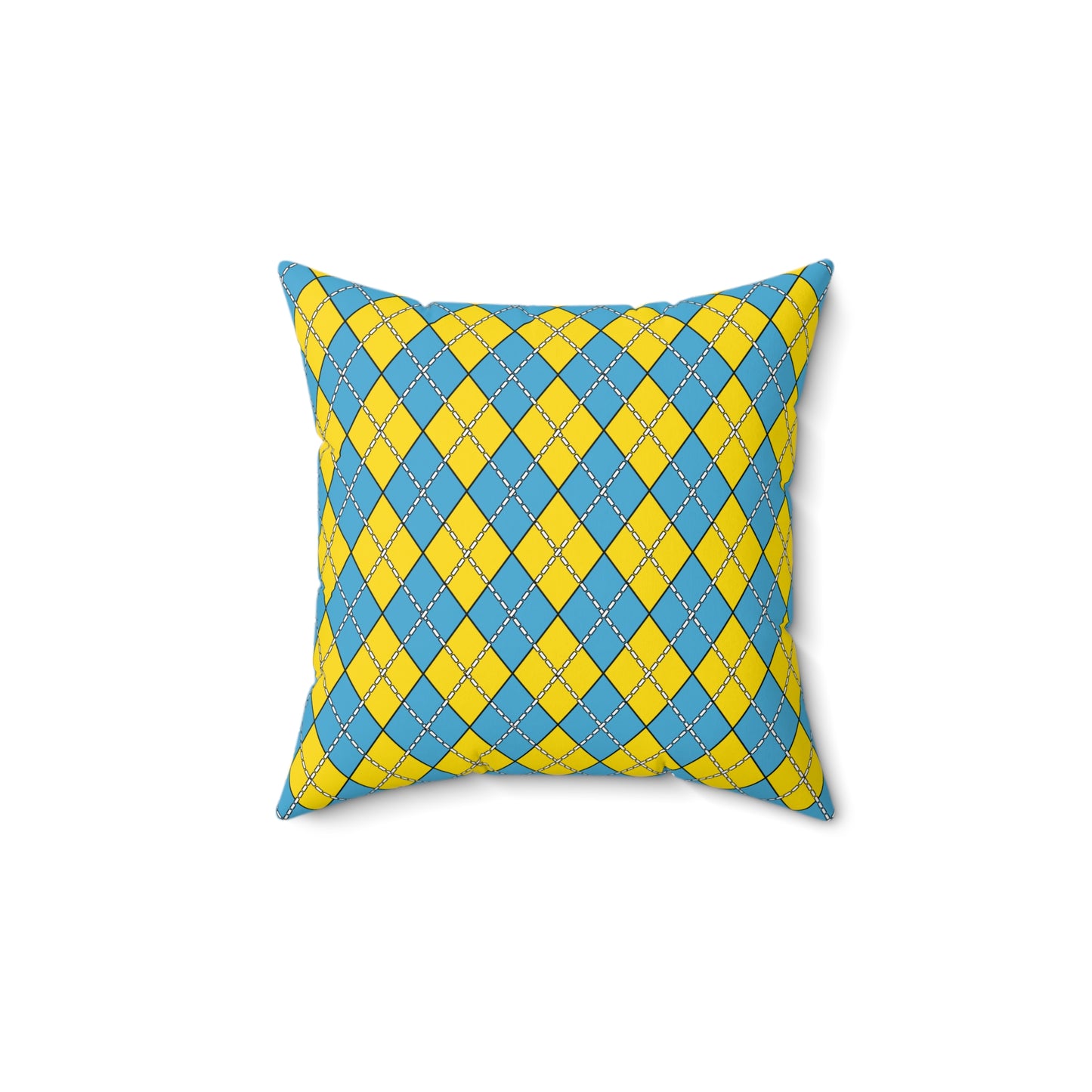 Palau Retro Argyle Cushion Pillow
