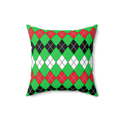 Kuwait Retro Argyle Cushion Pillow