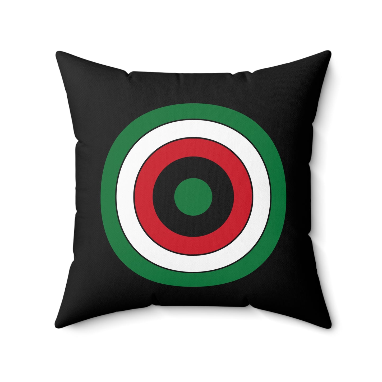 Syria Retro Target Cushion Pillow