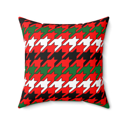 United Arab Emirates Retro Houndstooth Cushion Pillow