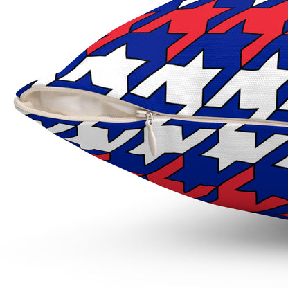 Sint Maarten Retro Houndstooth Cushion Pillow