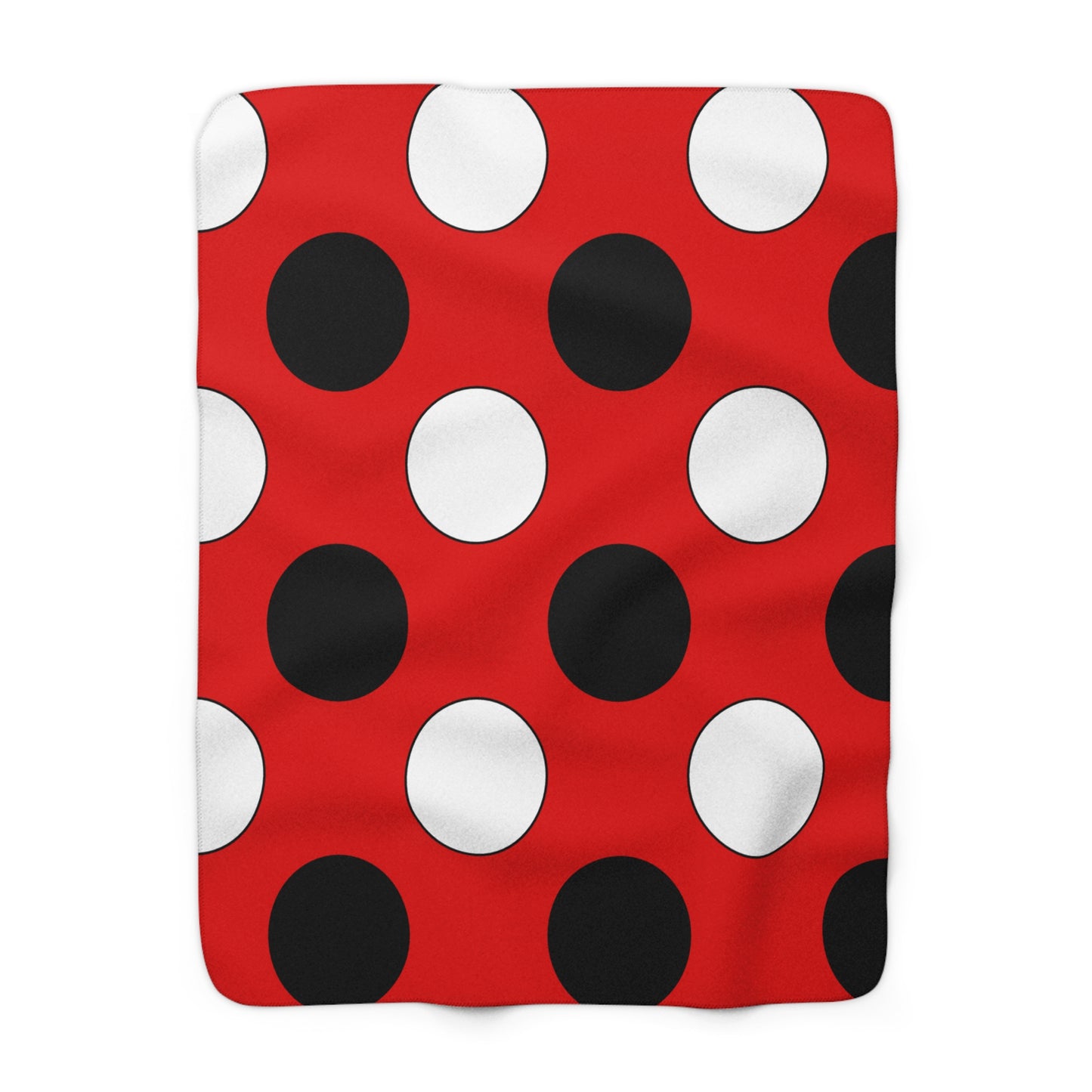 Trinidad And Tobago Retro Polka Dots Blanket Throw