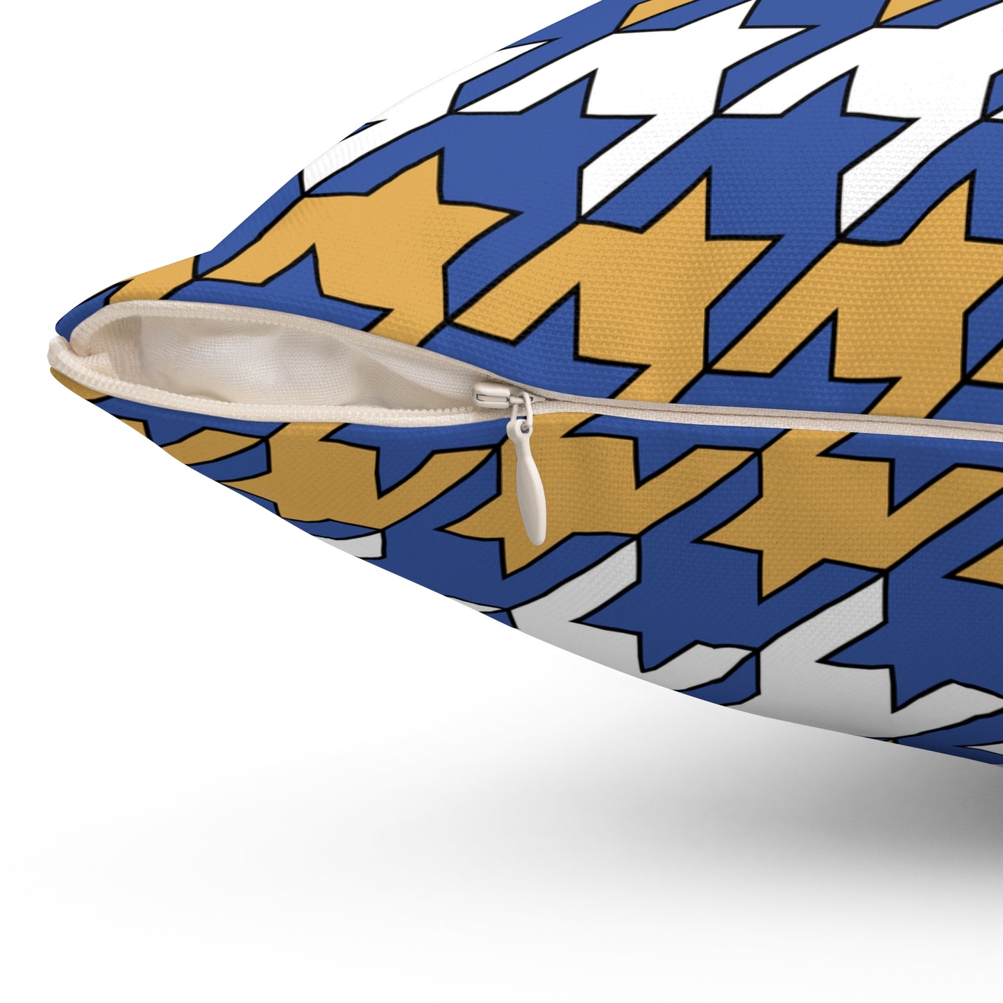 Marshall Islands Retro Houndstooth Cushion Pillow