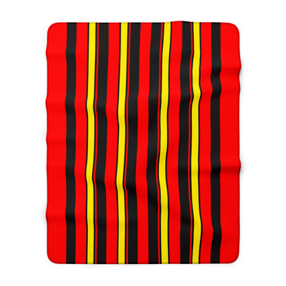 Angola Retro Stripes Blanket Throw