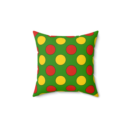 Benin Retro Polka Dots Cushion Pillow