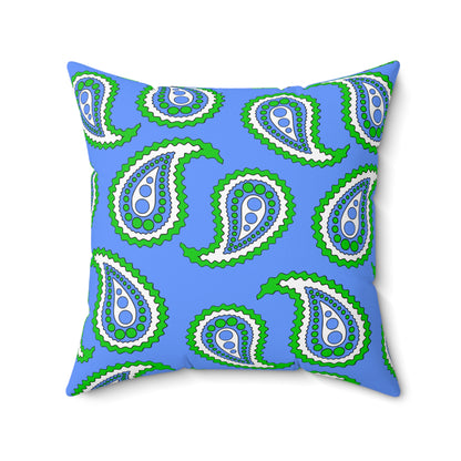 Djibouti Retro Paisley Cushion Pillow