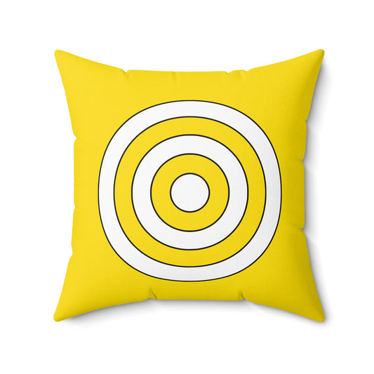 Vatican City Retro Target Cushion Pillow