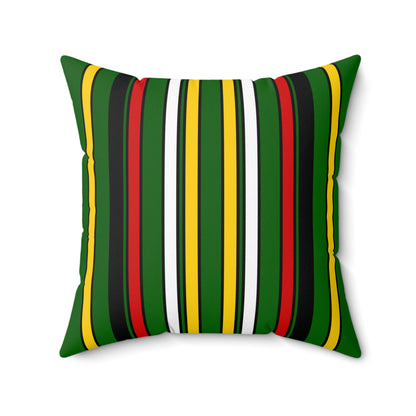 Zimbabwe Retro Stripes Cushion Pillow