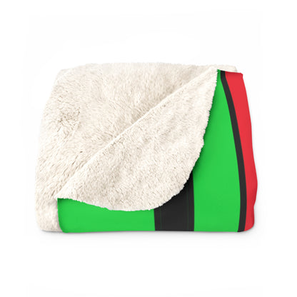 Kuwait Retro Stripes Blanket Throw