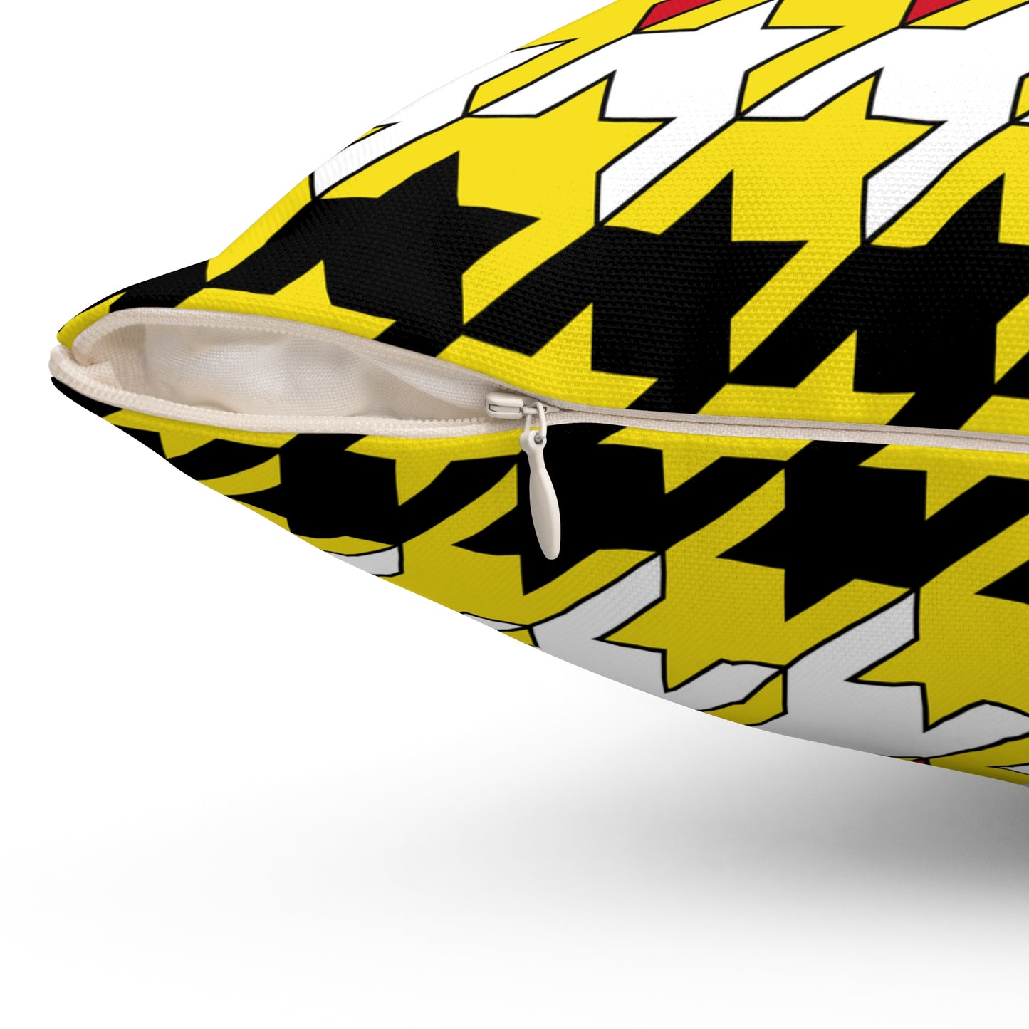 Brunei Darussalam Retro Houndstooth Cushion Pillow