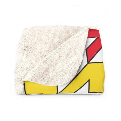 Guernsey Retro Houndstooth Blanket Throw
