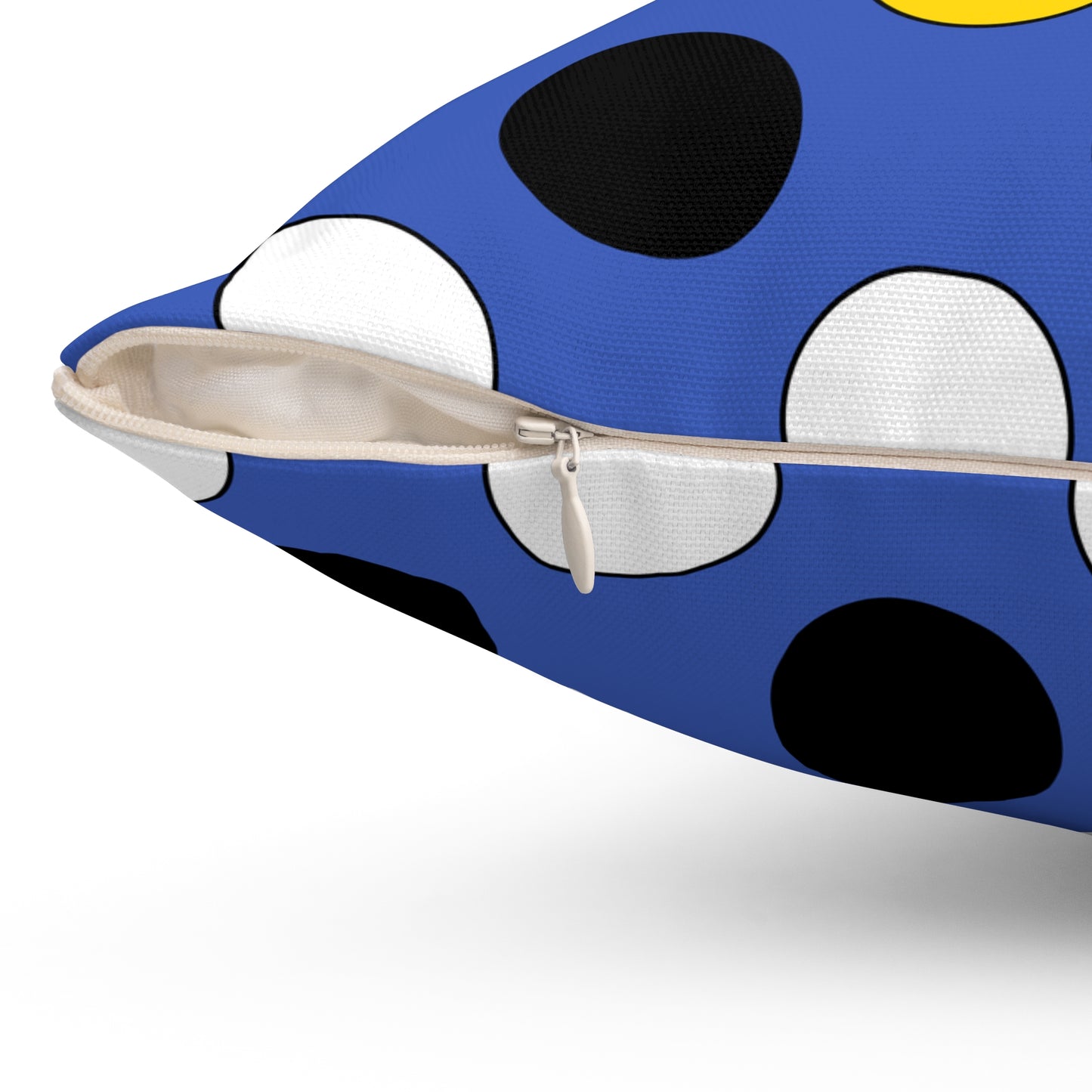 Eswatini Retro Polka Dots Cushion Pillow