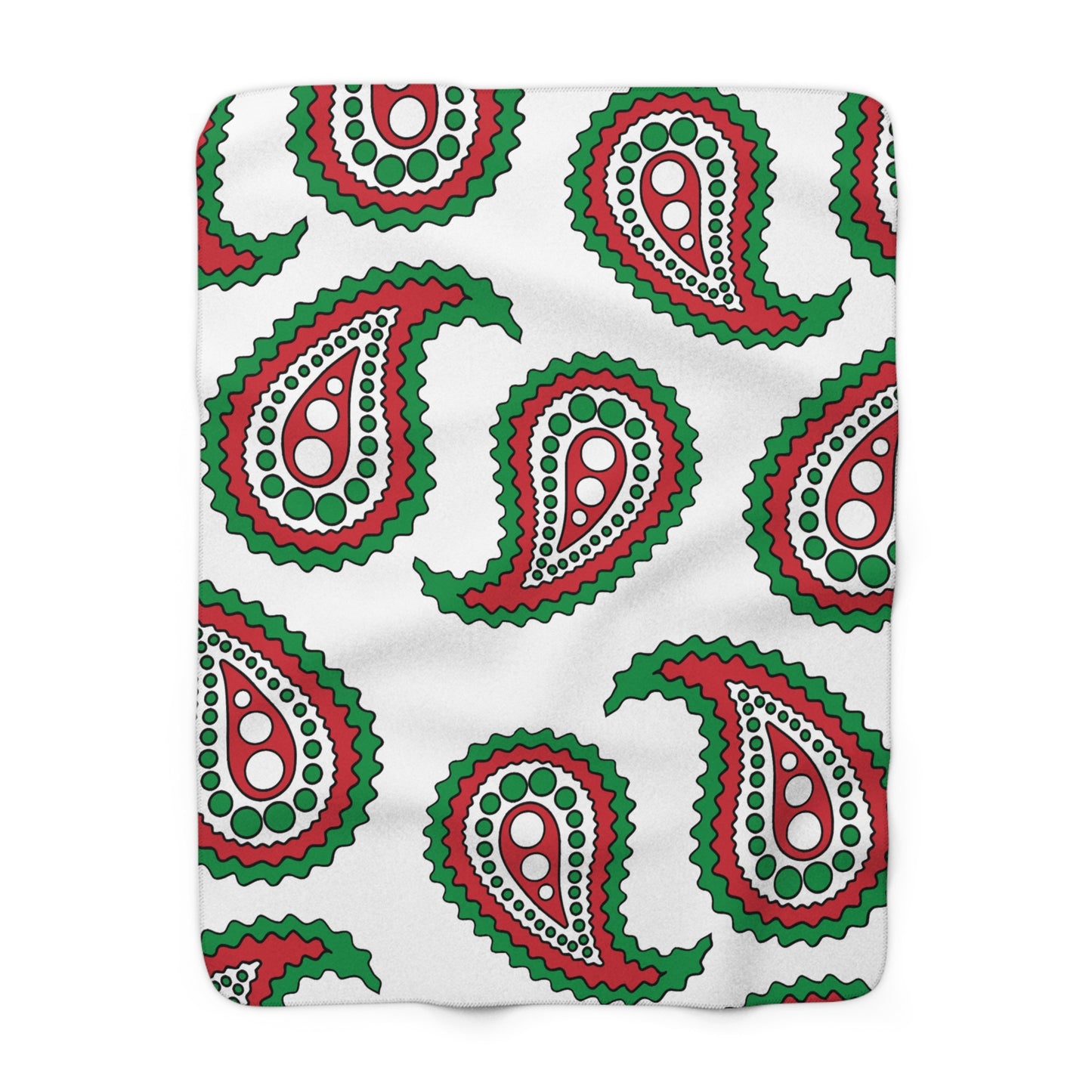 Italy Retro Paisley Blanket Throw