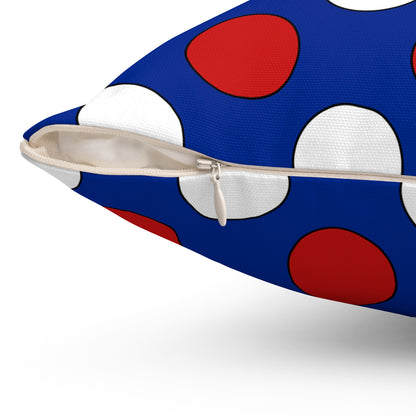 Cuba Retro Polka Dots Cushion Pillow