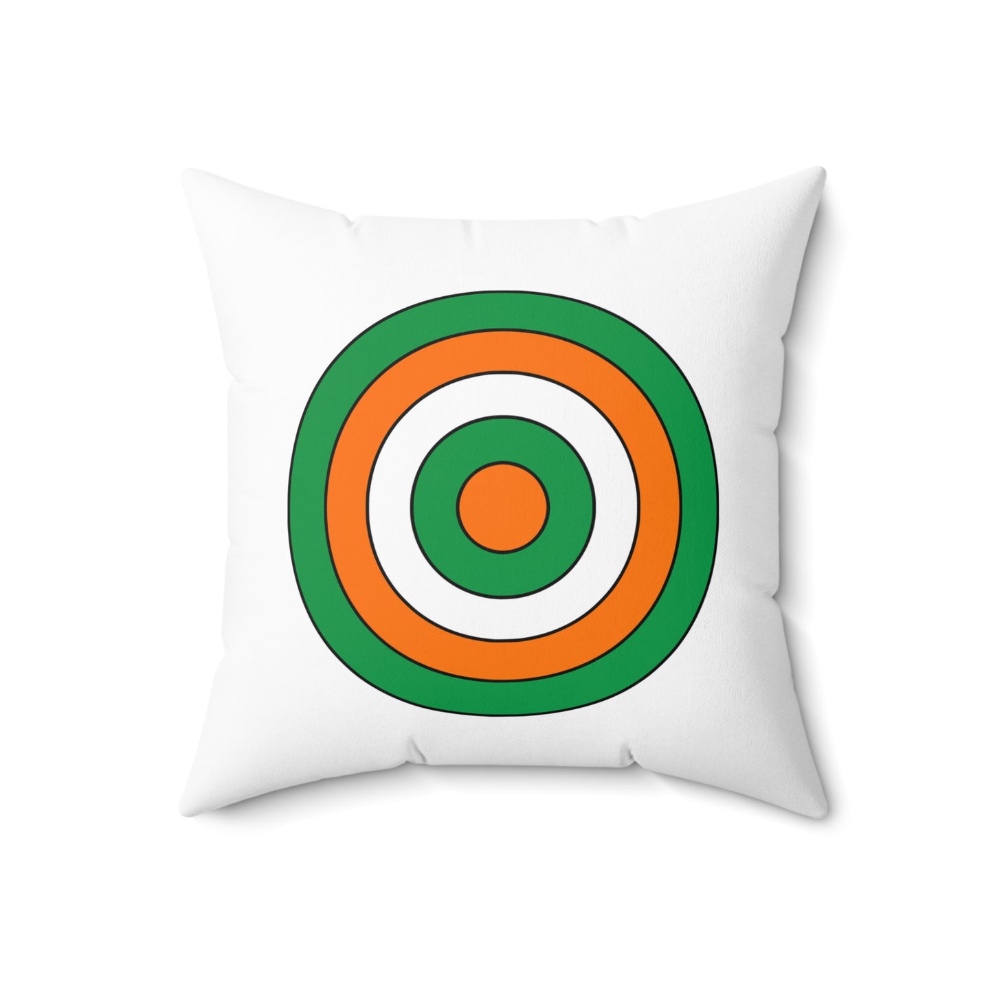 Ireland Retro Target Cushion Pillow