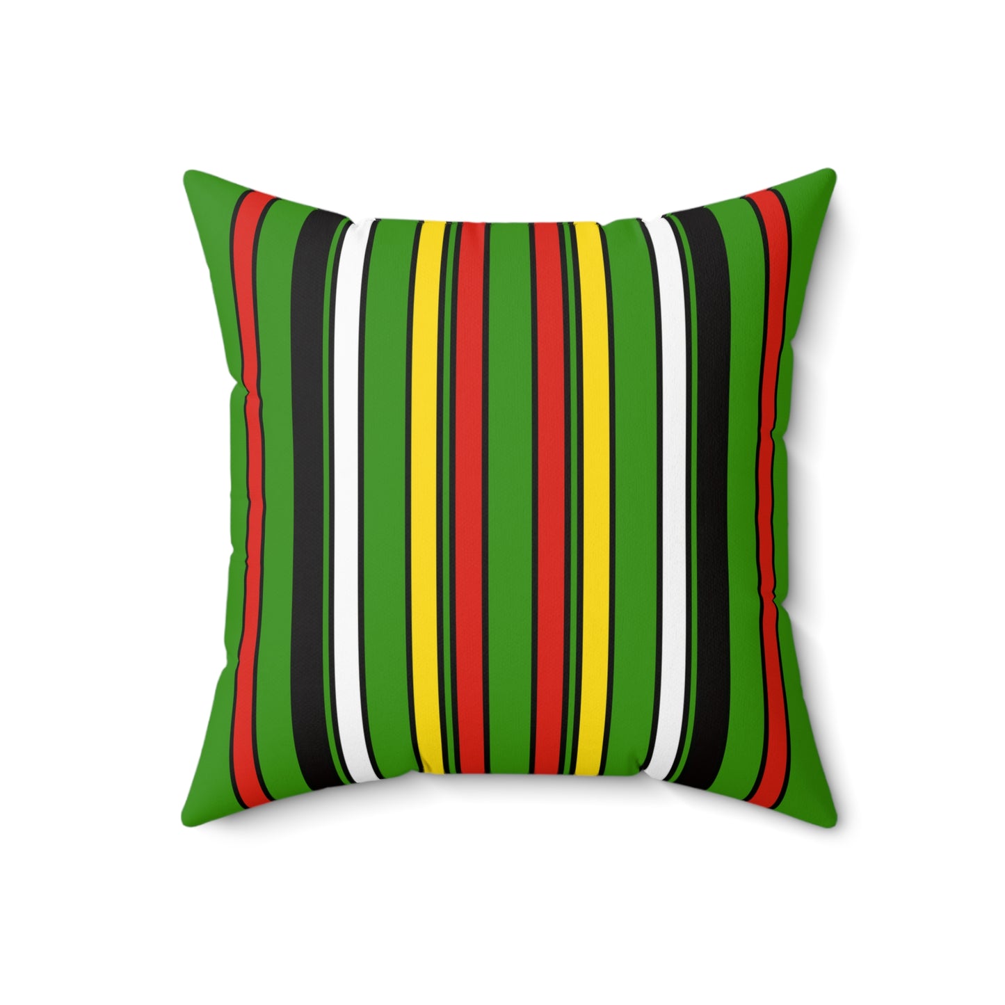 Guyana Retro Stripes Cushion Pillow
