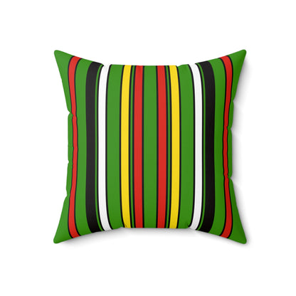 Guyana Retro Stripes Cushion Pillow