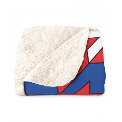 Slovakia Retro Houndstooth Blanket Throw