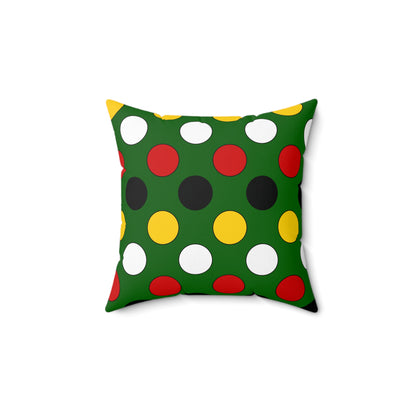 Zimbabwe Retro Polka Dots Cushion Pillow