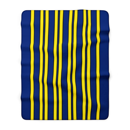 Curacao Retro Stripes Blanket Throw