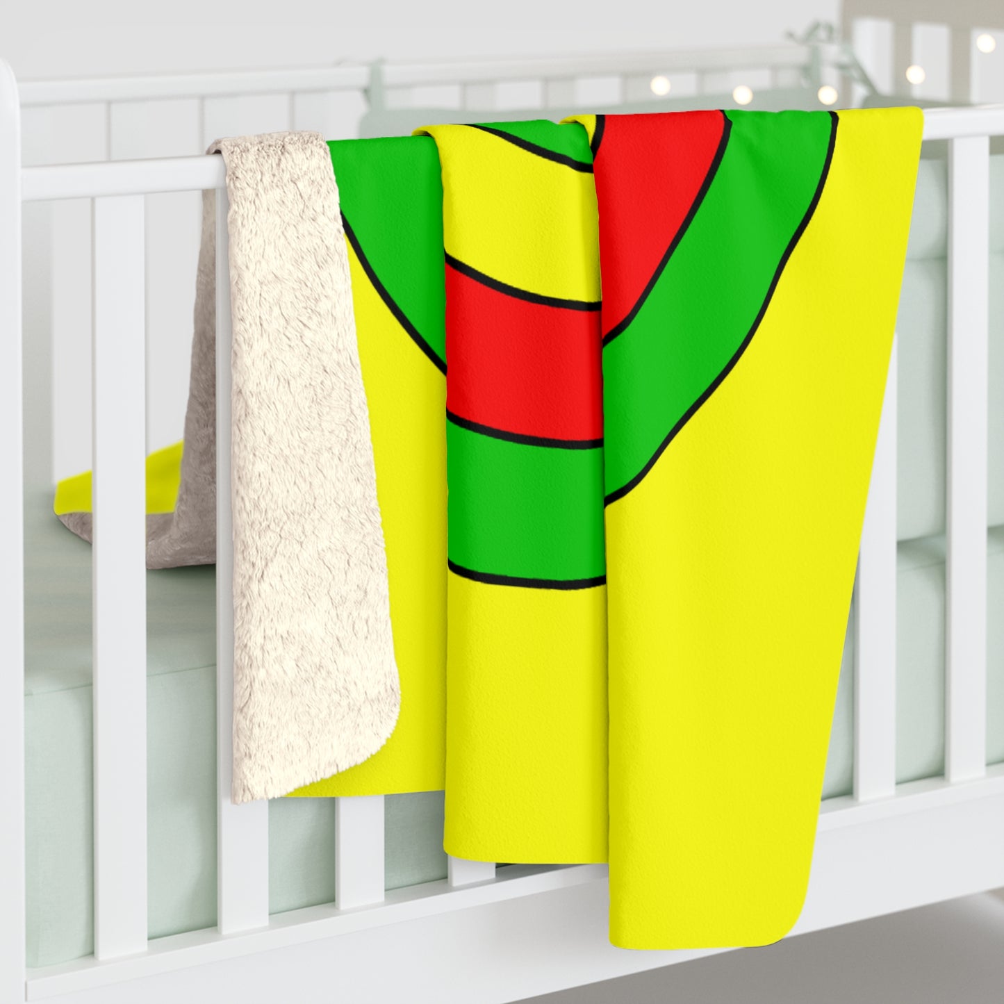 Congo Retro Target Blanket Throw