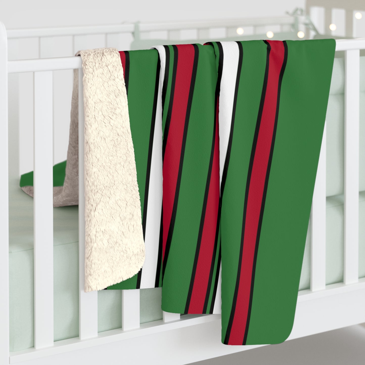 Suriname Retro Stripes Blanket Throw