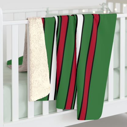 Suriname Retro Stripes Blanket Throw