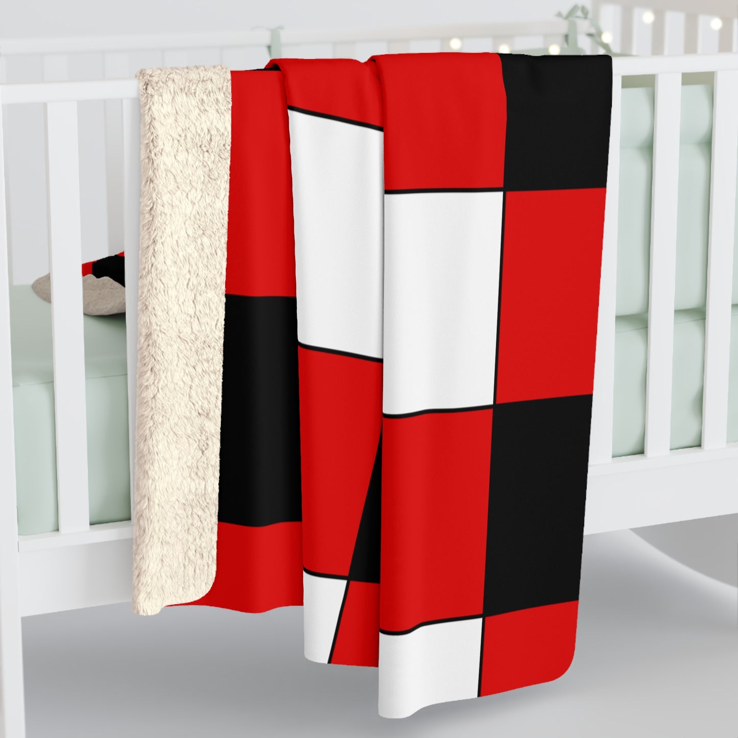 Trinidad And Tobago Retro Check Blanket Throw