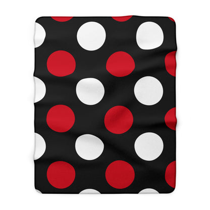 Egypt Retro Polka Dots Blanket Throw