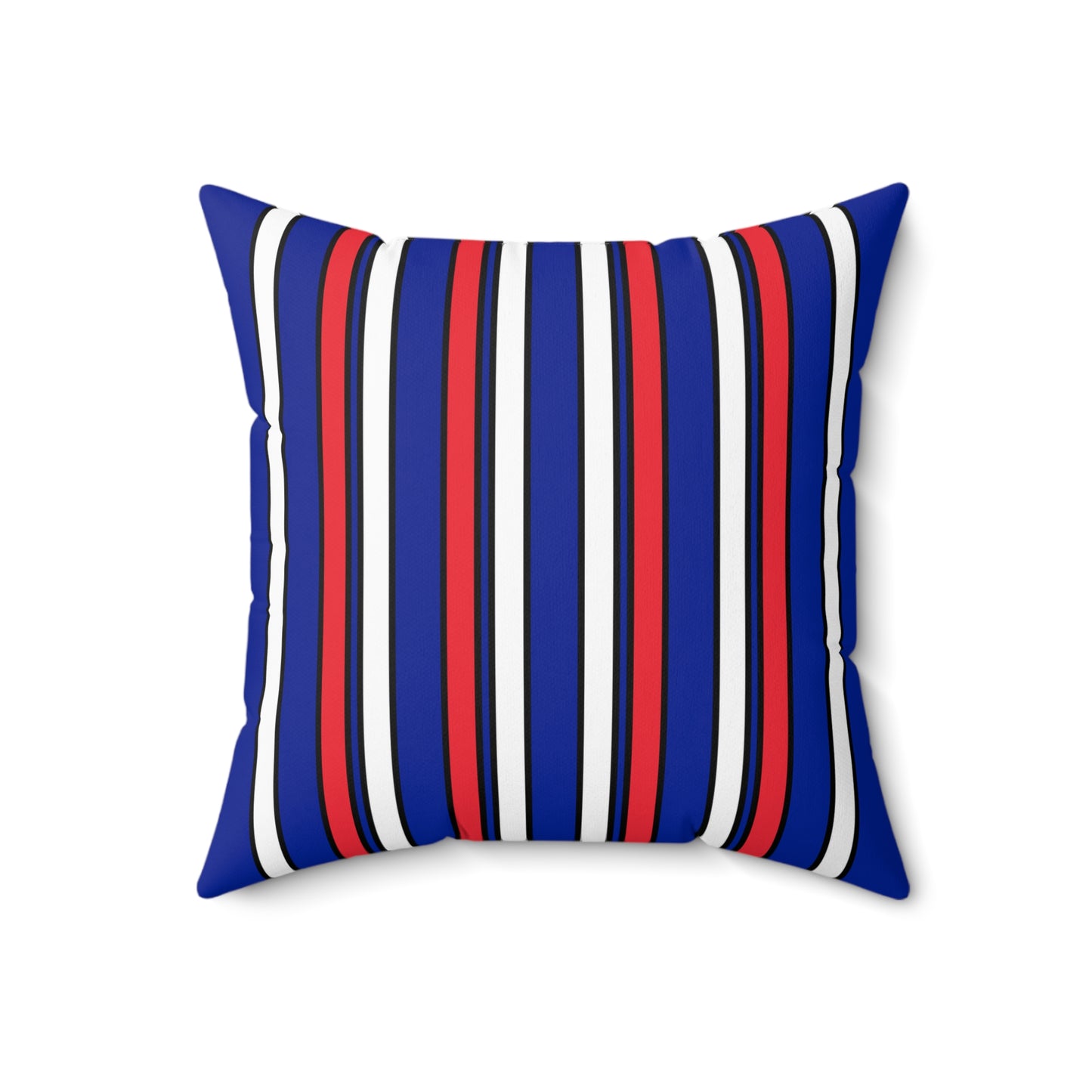 French Southern Territories Retro Stripes Cushion Pillow