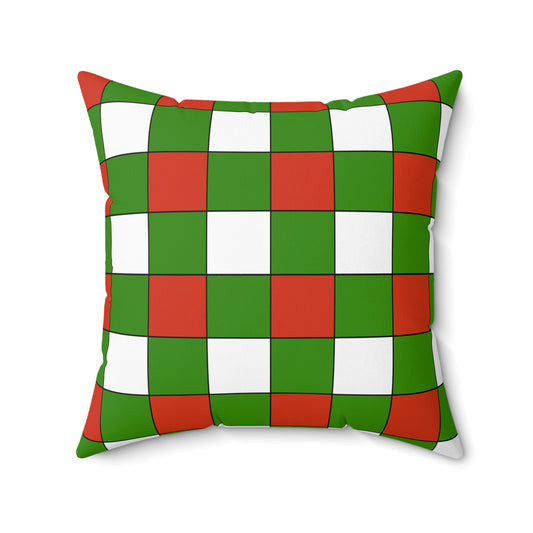 Hungary Retro Check Cushion Pillow