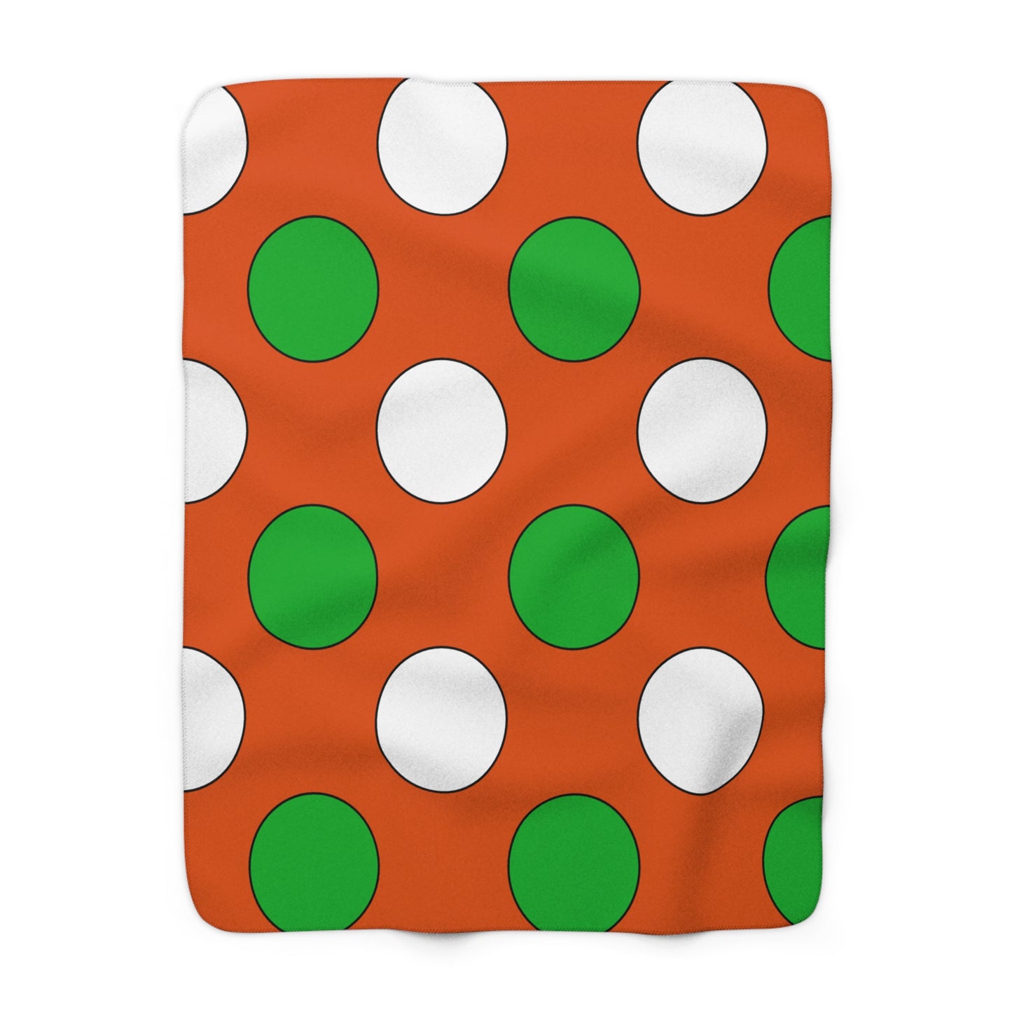 Niger Retro Polka Dots Blanket Throw
