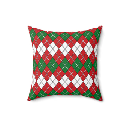 Belarus Retro Argyle Cushion Pillow
