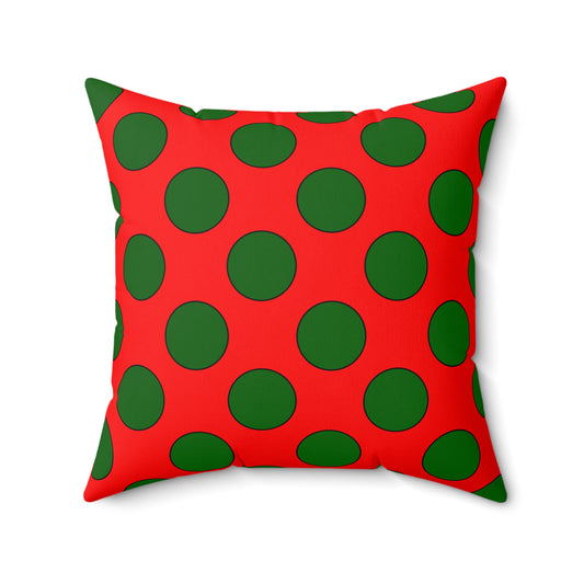Portugal Retro Polka Dots Cushion Pillow
