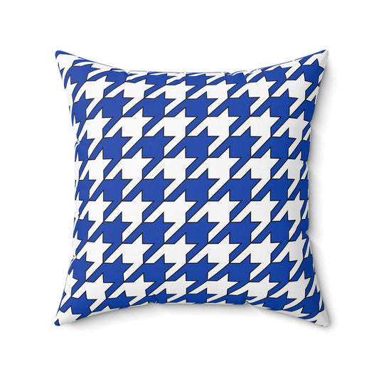 El Salvador Retro Houndstooth Cushion Pillow