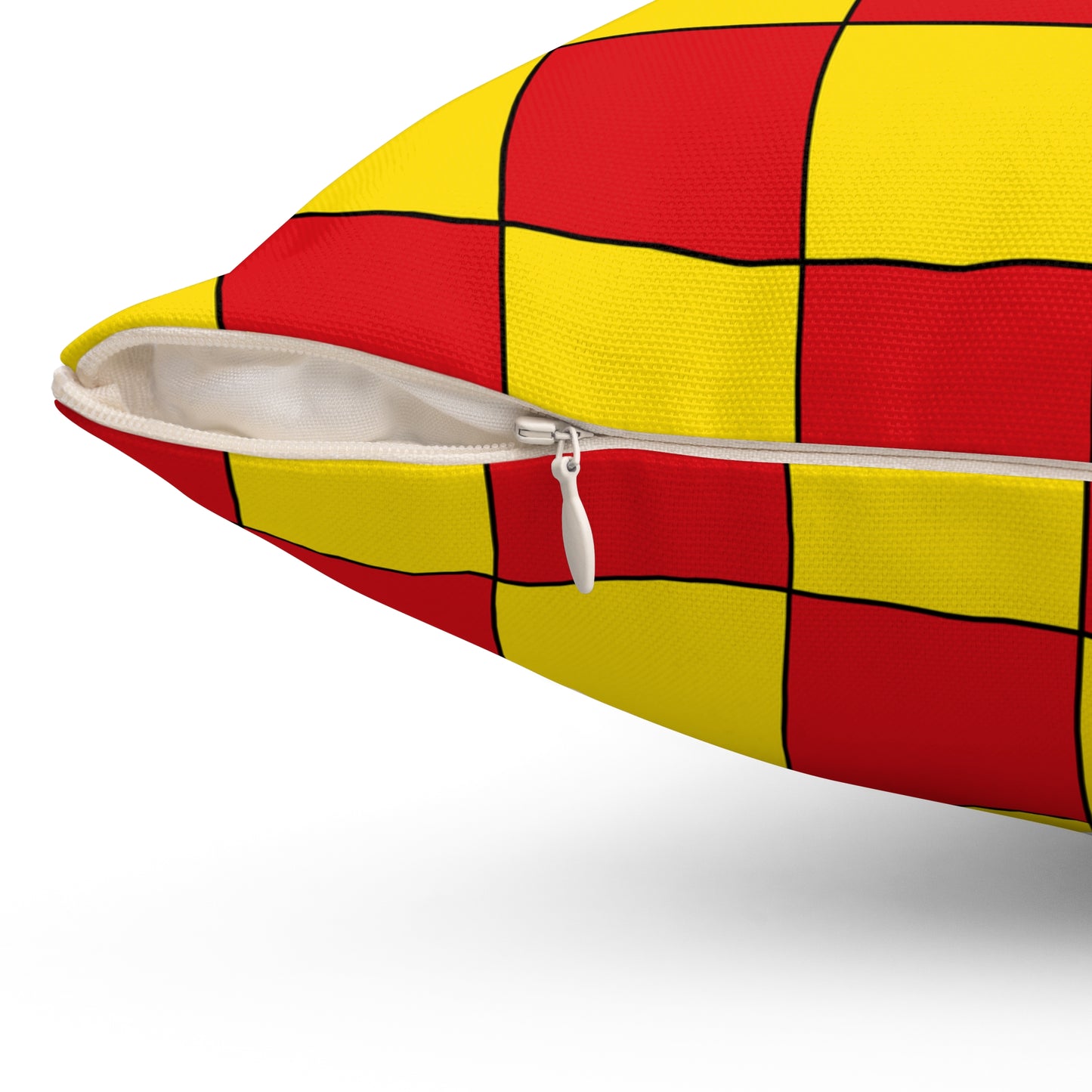 Catalonia Retro Check Cushion Pillow